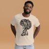 Afrocentric graphic t-shirt featuring Her Beautiful Mind design in soft cotton fabric