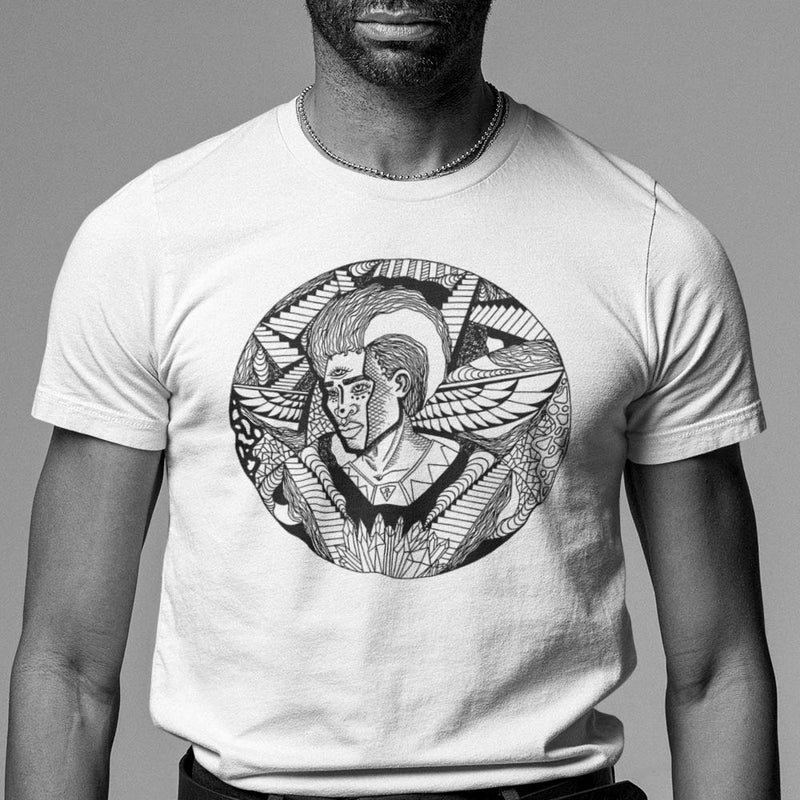Unique Afro T-shirt "Afro Wise King" Black Culture T-shirt