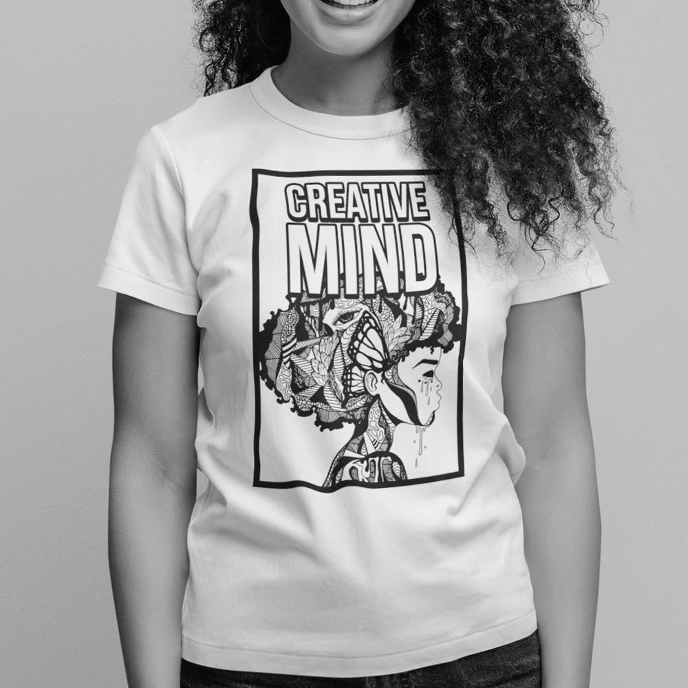 Creative Mind Afro T-shirt