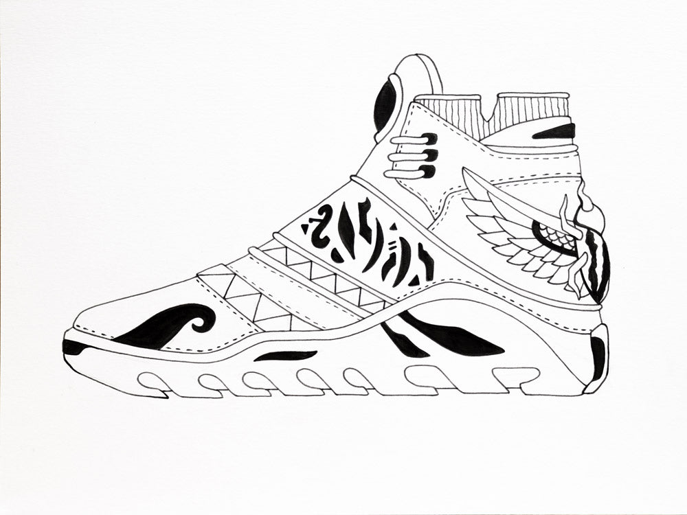 Flyer Sneaker Number of 2022: Original Artwork + NFT Version 