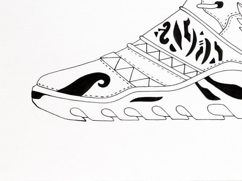Flyer Sneaker Number of 2022: Original Artwork + NFT Version 