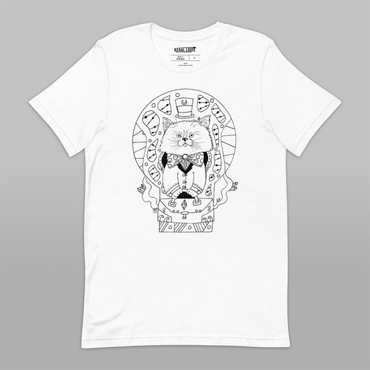 Cat Lovers T-shirts "Seven Cats and The Aristocat" Cat Shirt