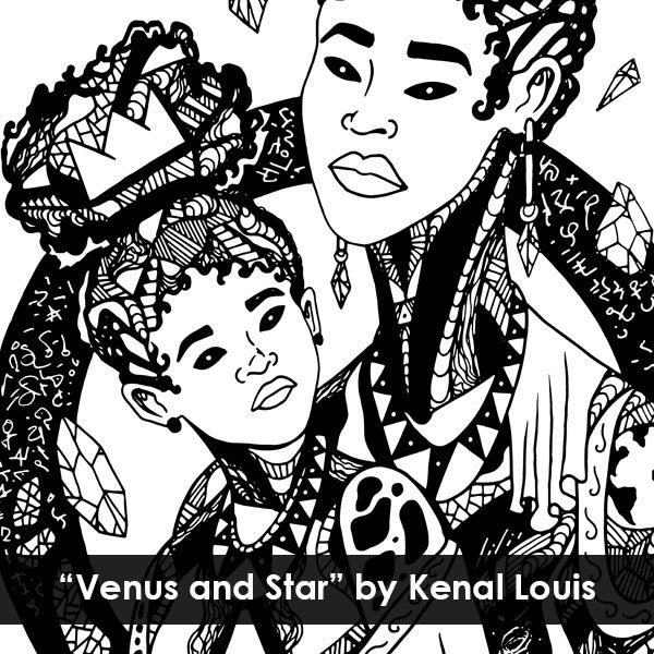 Venus and Star Wall Art