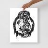 Father and Son Art Print "Apollo Holding Juno" Fatherhood Art