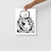 Afrocentric art print Mirage No. 2 on matte museum-quality paper for chic wall decor