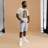 Afrocentric t-shirt with No 1 Mirage Black culture design in lightweight cotton