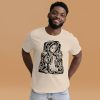 Afrocentric t-shirt featuring No 1 Mirage black culture design in lightweight cotton