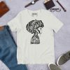 Afrocentric t-shirt with Beautiful Mind design in soft lightweight cotton for everyday wear