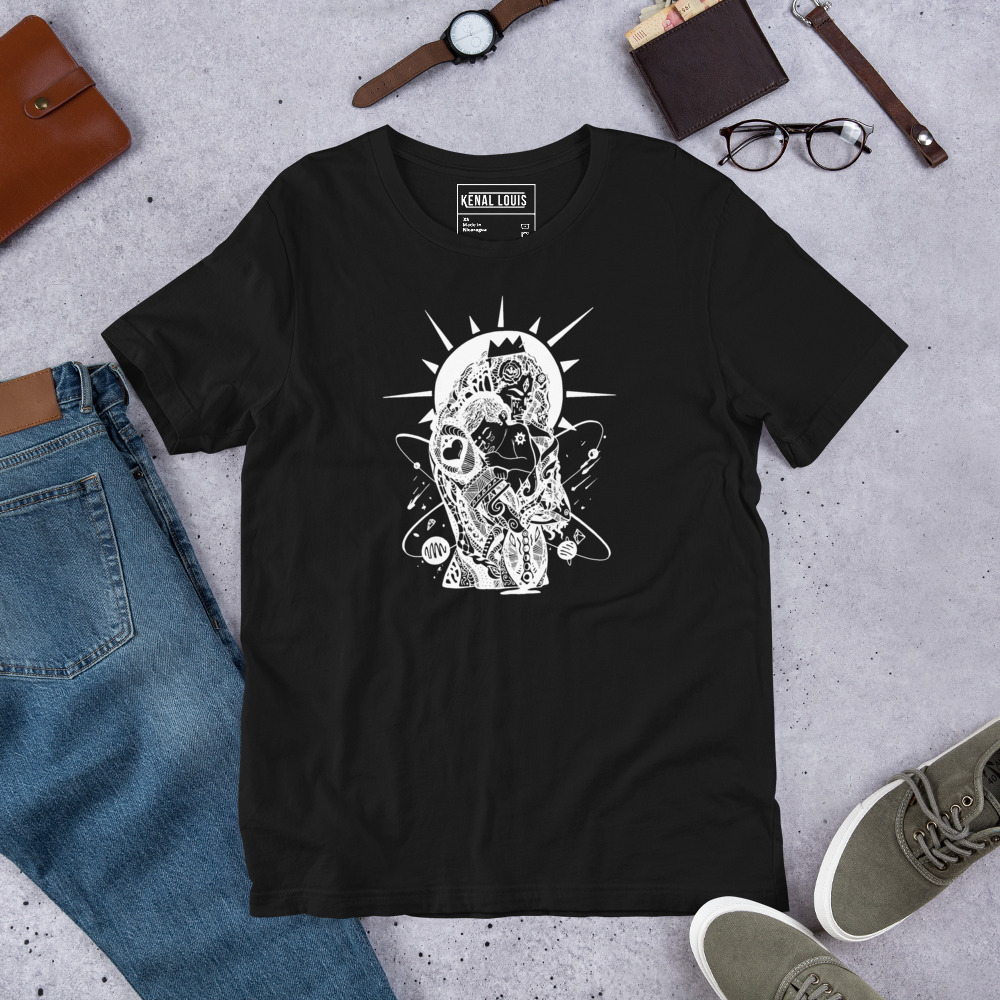 Mom T-Shirt Mother and Sun Line Art Graphic Tee