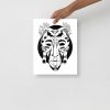 Creative Pen Drawing African Mask Art Print "African Mask No. 1" - Image 2