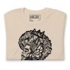 Melancholic Mind black culture t-shirt in lightweight cotton with Afro design