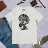 Melancholic Mind afro black culture t-shirt in lightweight cotton for a laid-back everyday look