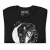 Royal Elephant t-shirt featuring white line art design on lightweight cotton tee