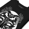 The Most Unique African Sweatshirt: Artwork "Mask No.1" (White Line Art Edition) - Image 2