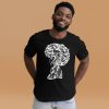 Powerful Afrocentric Shirt "Her Beautiful Mind" Black Culture T-shirt (White Line Art Edition) - Image 4
