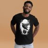 Unique Hummingbird T-Shirt "Fly Hummingbird" Hummingbird Shirt (White Line Art Edition) - Image 4
