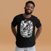 Abstract Art T-shirts "Abstract Wave of Thoughts No. 2" - Image 4