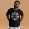 Beautiful Japanese T-shirt “Coffee in Japan” Graphic Tee (White Line Art Edition) - Image 4