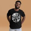 Beautiful Aries T-shirt "Aries Beauty" Graphic Tees (White Line Art Edition) - Image 2