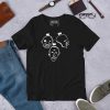 Unique King T-shirt "Wise Ones" Creative Wisdom T-shirt (White Line Art Edition)