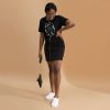 Unique Afro t-shirt "7 Wise Kings and 7 Stones" Afrocentric T-shirt (White Line Art Edition) - Image 5