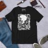 Unique Afro T-shirt "Afrocentric Maze" Black Culture T-shirt (White Line Art Edition)