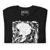 Unique Afro T-shirt "Afrocentric Maze" Black Culture T-shirt (White Line Art Edition) - Image 3
