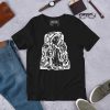 Powerful Afrocentric T-Shirt  "No 1 Mirage" Black Culture Shirt (White Line Art Edition)