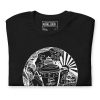Beautiful Japanese T-shirt “Coffee in Japan” Graphic Tee (White Line Art Edition) - Image 3