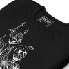 Unique Ballet Shirt "Afro Ballerina" Creative Dancer T-Shirt (White Line Art Edition) - Image 5