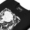 Unique Afro T-shirt "Afrocentric Maze" Black Culture T-shirt (White Line Art Edition) - Image 2