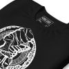 Unique Afrocentric Shirt "Tribe Queen" Black Culture T-shirt (White Line Art Edition) - Image 2