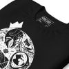 Father to Be T-Shirt “Father and Sun Among the Stars” Fatherhood Shirt (White Line Art Edition) - Image 2