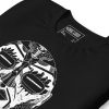 The Most Unique African Mask T-shirt: Artwork "Mask No.2" (White Line Art Edition) - Image 2