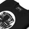The Most Unique African Mask T-shirt: Artwork "Mask No.3" (White Line Art Edition) - Image 2