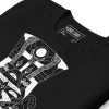The Most Unique African Mask T-shirt: Artwork "Mask No.6" (White Line Art Edition) - Image 2