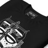 The Most Unique African Mask T-shirt: Artwork "Mask No.8" (White Line Art Edition) - Image 2