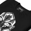 The Most Unique African Mask T-shirt: Artwork "Mask No.9" (White Line Art Edition) - Image 2