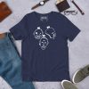 Unique King T-shirt "Wise Ones" Creative Wisdom T-shirt (White Line Art Edition) - Image 6