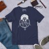 Afro Art “Boy Between Warring Tribes” Afro Shirts for Men (White Line Art Edition) - Image 6