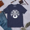 Beautiful Abstract T-shirt "Abstract Motif" Abstract Graphic Tee (White Line Art Edition) - Image 6