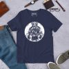 Beautiful Circle T-shirt "Circle of Ornament" Circle Graphic Tee (White Line Art Edition) - Image 6