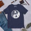 Beautiful Yin Yang T-shirt "Circle of the Yin Yang" Graphic Tee (White Line Art Edition) - Image 6