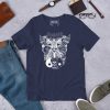 Creative Owl T-shirt "Wise Owl and Ageless Skull" Own Graphic Tees (White Line Art Edition) - Image 6