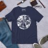 Beautiful Aries T-shirt "Aries Beauty" Graphic Tees (White Line Art Edition) - Image 6
