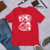 Powerful Black Culture Shirt "Afrocentric Escape" Afro T-shirt (White Line Art Edition) - Image 8