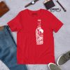 Unique Bottle T-Shirt "Fashion in A Bottle" Abstract Shirt (White Line Art Edition) - Image 6