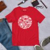 Creative Patience T-shirt "Circle of Patience" Circle Graphic Tees (White Line Art Edition) - Image 7