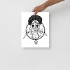 African Artwork “Boy Between Warring Tribes” Black Culture Art Print - Image 2