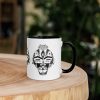 Afrocentric Coffee Mugs "African Mask 4" Custom Art Mug